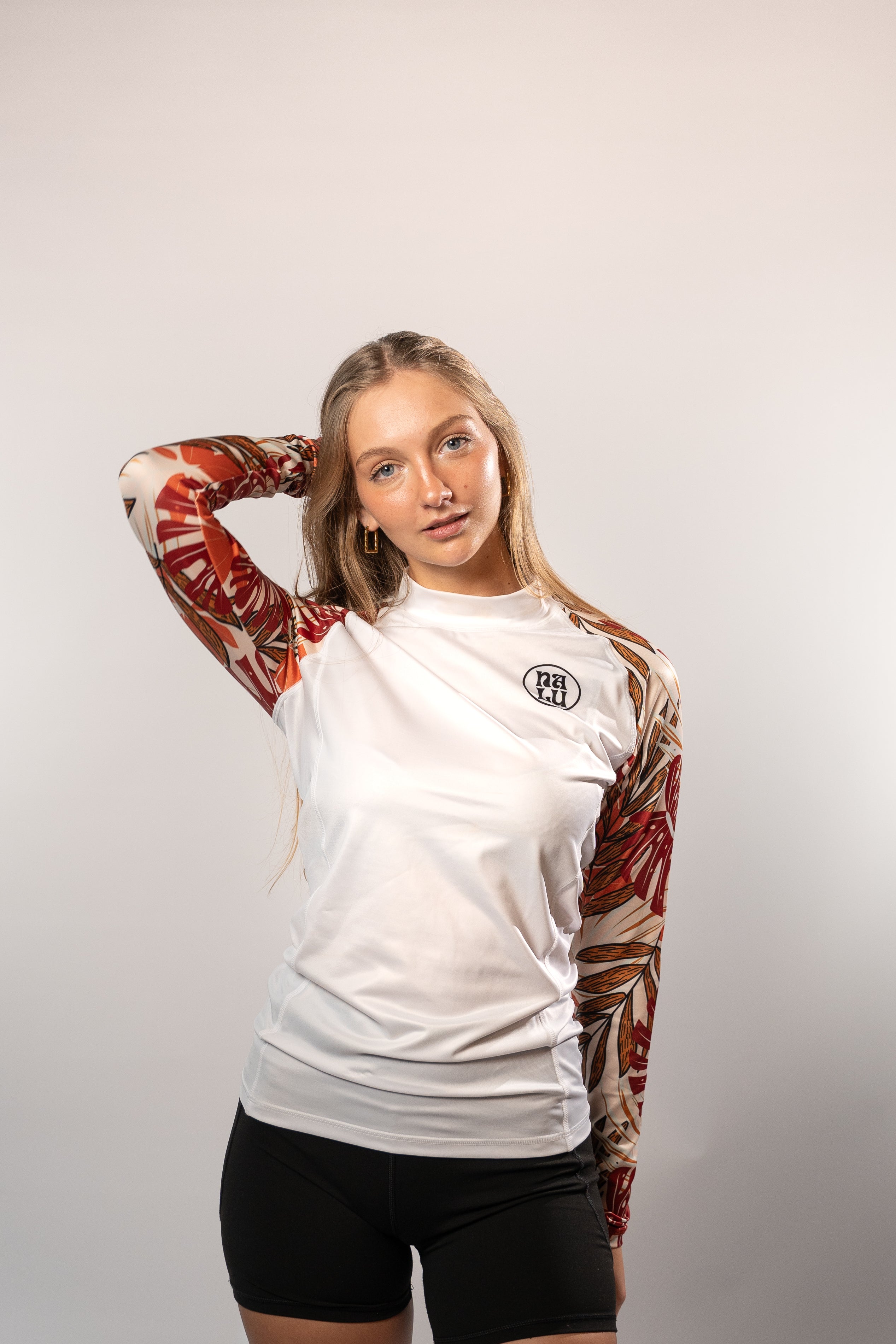 woman Rashie - women's surf shirt
