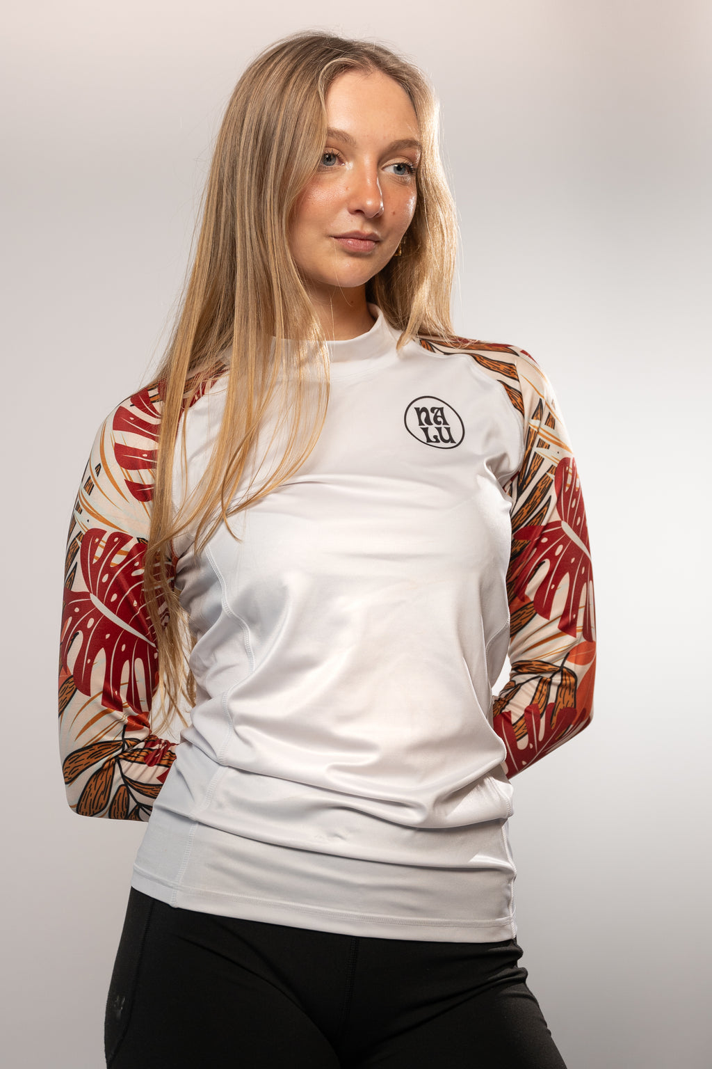woman Rashie - women's surf shirt