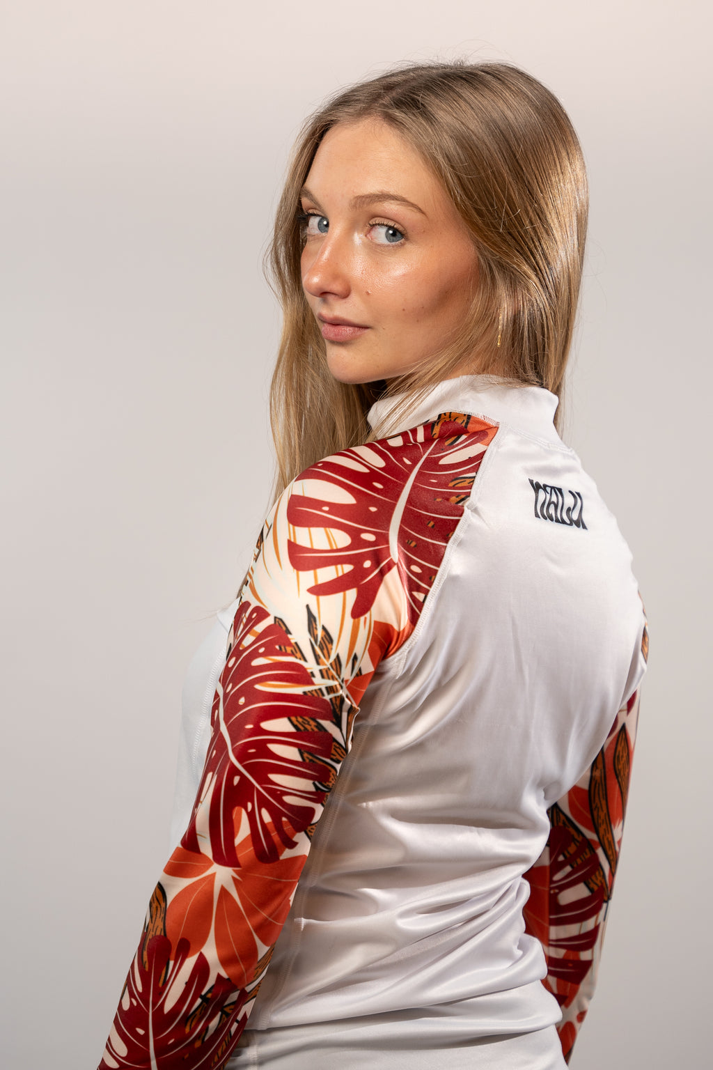 woman Rashie - women's surf shirt