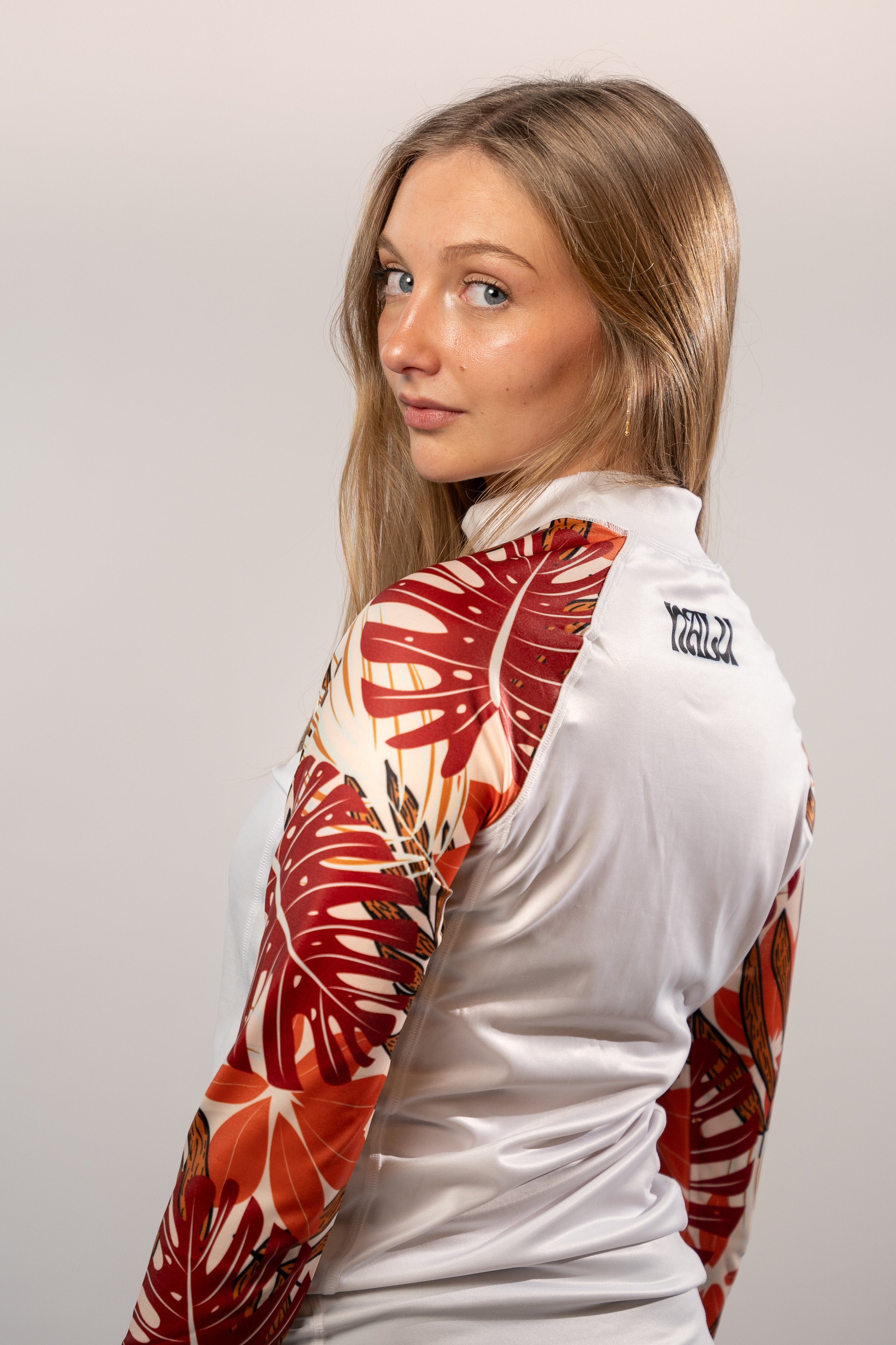 woman Rashie - women's surf shirt